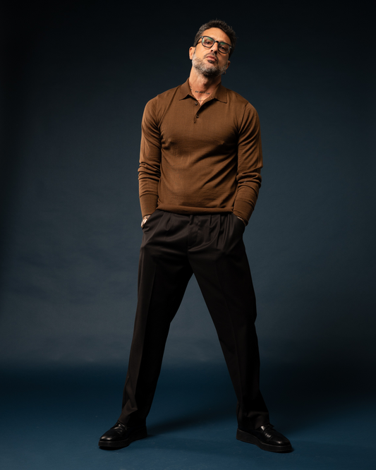 POLO MARRONE FHAME FALSISSIMO