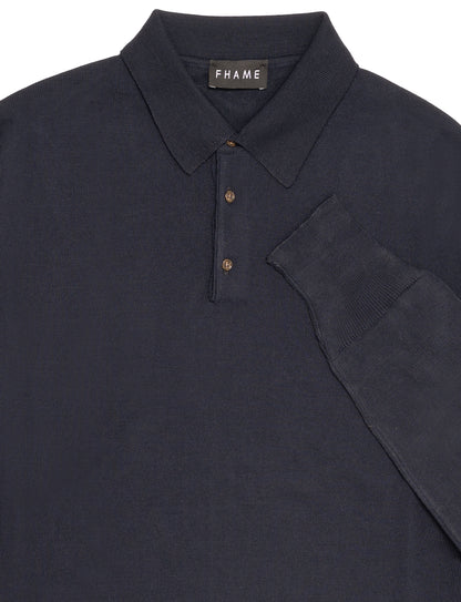 POLO BLU SCURO FHAME FALSISSIMO